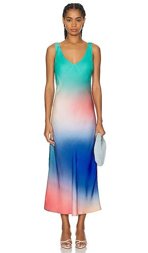 Vestido camisero en forma de v en color azul talla L en - Blue. Talla L (también en M, S, XS) - LNA - Modalova