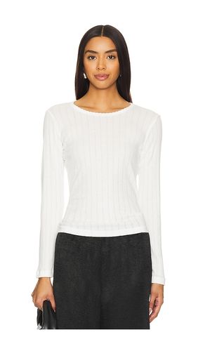 Pointelle Long Sleeve in . Size L. Also in M, S, XL, XS - LESET - Modalova