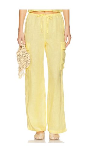 Pantalón cargo sundown en color amarillo talla L en - Yellow. Talla L (también en M, S, XL, XS) - LSPACE - Modalova