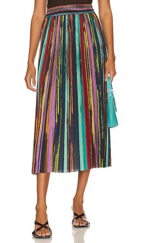 Painted Stripe Pleated Skirt in . Size XS - Le Superbe - Modalova
