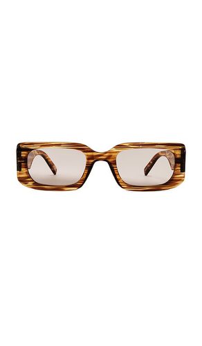 Gafas de sol rippled rebel en color marrón talla all en - Brown. Talla all - Le Specs - Modalova