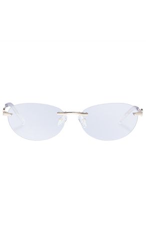 Gafas de sol slinky en color blanco talla all en & - White. Talla all - Le Specs - Modalova
