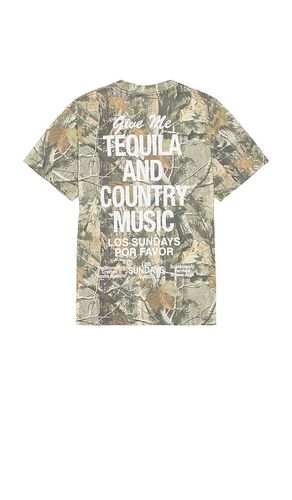 Camiseta the tequila & country music en color verde talla L en - Green. Talla L (también en M, S, XL/1X) - Los Sundays - Modalova