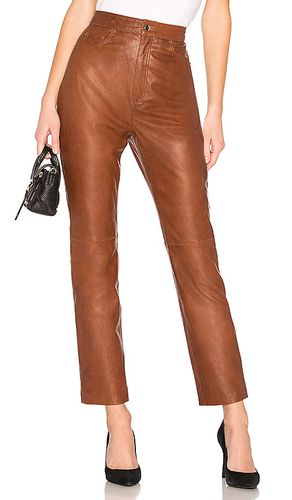 Leather Straight Leg Pants in . Size XL - LPA - Modalova
