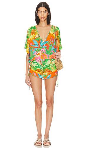 Palm Breeze Cabana V Neck Dress in . Size M, S, XS - Luli Fama - Modalova