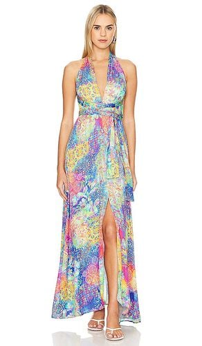 Deco Gardens Convertible Maxi Dress in . Taglia M, S - Luli Fama - Modalova