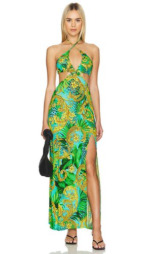 Palm Island Halter Keyhole Cut Out Maxi Dress in . Size S, XS - Luli Fama - Modalova