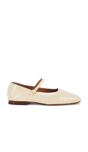 Zapato plano square toe mary jane en color crema talla 36 en - Cream. Talla 36 (también en 37, 38, 39, 40, 41) - Mansur Gavriel - Modalova