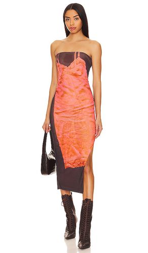 Miaou Lila Dress in Coral. Size XS - Miaou - Modalova