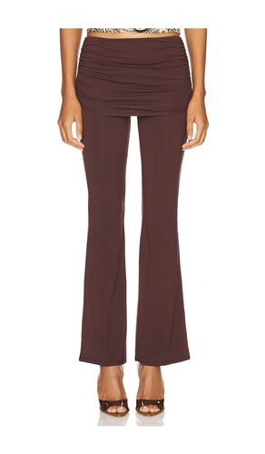 Pantalón alana en color talla L en - Brown. Talla L (también en M, S, XL, XS, XXS) - Miaou - Modalova