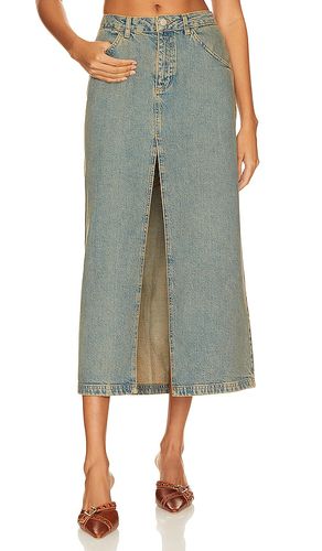Miaou Rowan Skirt in Blue. Size M - Miaou - Modalova