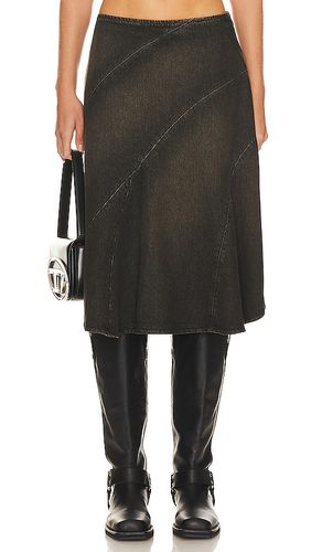 Falda midi hina en color gris talla S en - Grey. Talla S (también en XL, XS) - Miaou - Modalova