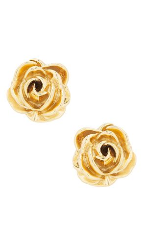 Pendientes en color oro metálico talla all en - Metallic Gold. Talla all - Magda Butrym - Modalova