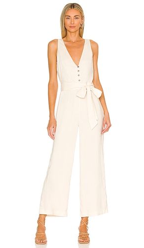 Melodie jumpsuit en color ivory talla L en - Ivory. Talla L (también en XS, XXS) - MAJORELLE - Modalova