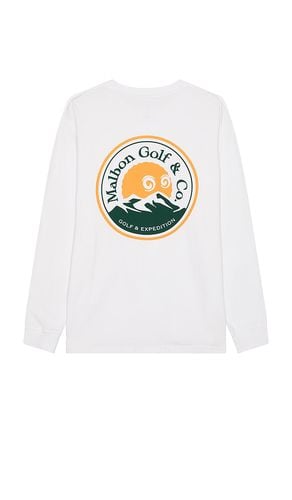 Camiseta manga larga expedition en color talla L en - White. Talla L (también en M, S) - Malbon Golf - Modalova