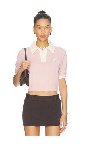 Mikayla Knit Polo Top in . Size M. Also in L - Malbon - Modalova