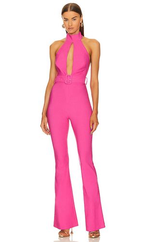 X revolve zadie jumpsuit en color rosado talla L en - Pink. Talla L (también en M) - Michael Costello - Modalova
