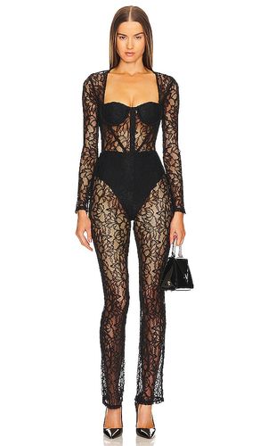 X revolve audrey jumpsuit en color talla S en - Black. Talla S (también en XXS) - Michael Costello - Modalova