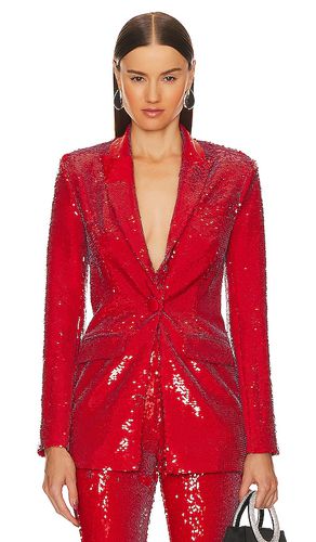 X revolve harlow blazer en color talla L en - Red. Talla L (también en M, S, XL, XS, XXS) - Michael Costello - Modalova