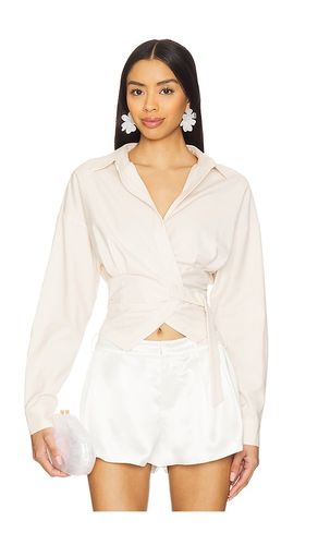 Top estilo camisa lorelei en color talla L en - Cream. Talla L (también en M, S) - Mother of All - Modalova