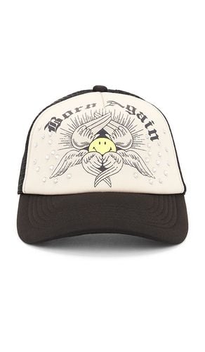 Smiley Born Again Trucker Hat in - Market - Modalova