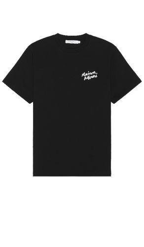 Camiseta en color talla M en - Black. Talla M (también en S, XL, XL/1X) - Maison Kitsune - Modalova