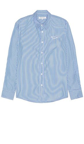 Camisa en color azul talla L en - Blue. Talla L (también en M, S, XL/1X) - Maison Kitsune - Modalova