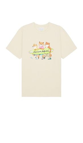 Surfing Foxes Comfort T-Shirt in . Taglia XL/1X - Maison Kitsune - Modalova