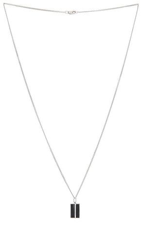 Duo Onyx Pendant Necklace in . Taglia - Miansai - Modalova