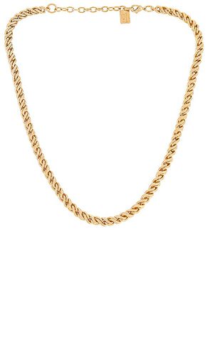 Collar adriana en color oro metálico talla all en - Metallic Gold. Talla all - MIRANDA FRYE - Modalova