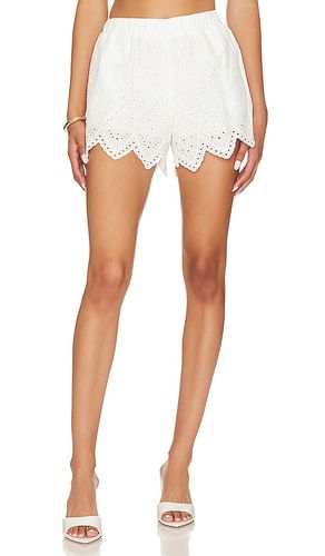 Soleil shorts en color blanco talla L en - White. Talla L (también en M, S, XS) - MISA Los Angeles - Modalova