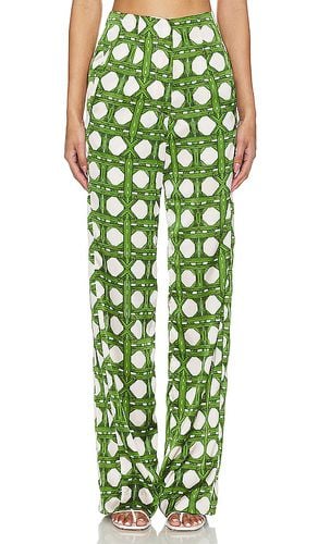 Pantalones rita en color verde talla L en - Green. Talla L (también en M, S, XS, XXS) - MISA Los Angeles - Modalova