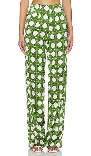 Pantalones rita en color verde talla M en - Green. Talla M (también en S, XS, XXS) - MISA Los Angeles - Modalova