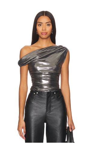 Paison Metallic Jersey Top in . Size S, XL, XXL - MISHA - Modalova