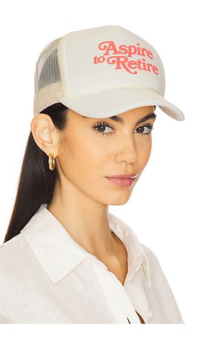 Aspire Script Trucker Hat in - Motel Margarita - Modalova