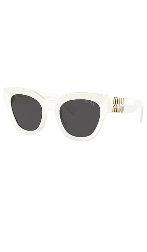 Gafas de sol classic en color talla all en - White. Talla all - Miu Miu - Modalova