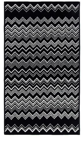 Toalla de manos keith hand towel en color negro talla all en / - Black. Talla all - Missoni Home - Modalova