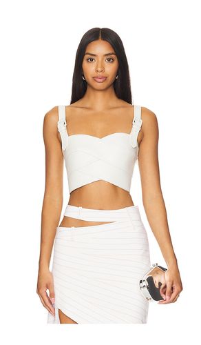 Leather Belt Bustier in . Taglia 10, 8 - Monse - Modalova