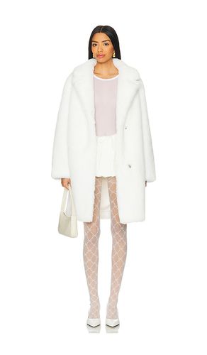 Elaine Faux Fur Coat in . Taglia M, S - MORE TO COME - Modalova