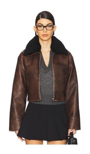 Lexi Faux Leather Jacket in . Size XXS - MORE TO COME - Modalova