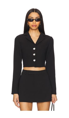 Miley crop blazer en color talla L en - Black. Talla L (también en M, S, XS, XXS) - MORE TO COME - Modalova