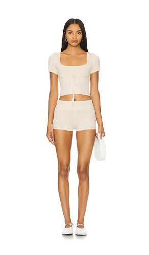 Ruthie Knit Short Set in . Taglia M, S, XS - MORE TO COME - Modalova