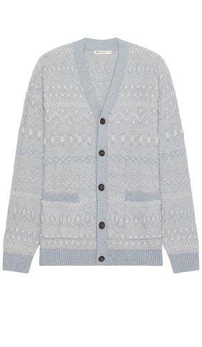 All Over Texture Intarsia Cardigan in . Taglia S - Marine Layer - Modalova