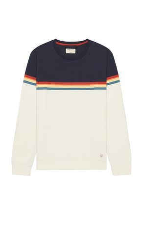 Signature Fleece Colorblock Crewneck Sweatshirt in . Size S - Marine Layer - Modalova