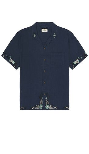 Resort Short Sleeve Border Embroidery Resort Shirt in . Size S - Marine Layer - Modalova