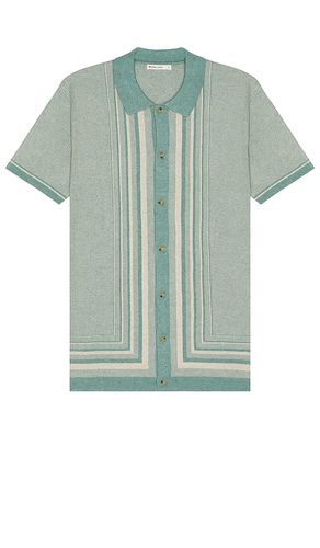 Border Stripe Short Sleeve Sweater in . Size M, S, XL/1X - Marine Layer - Modalova