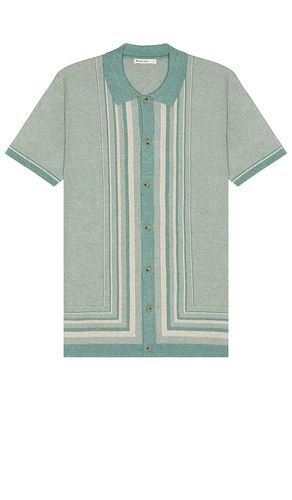 Border Stripe Short Sleeve Sweater in . Taglia M, S, XL/1X - Marine Layer - Modalova