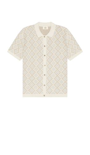 Double Jacquard Button Down Shirt in . Taglia M - Marine Layer - Modalova