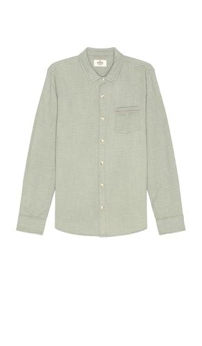 Camisa stretch selvage en color verde talla L en - Green. Talla L (también en M, S) - Marine Layer - Modalova