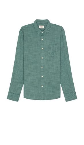 Camisa stretch selvage en color verde talla L en - Green. Talla L (también en S, XL/1X) - Marine Layer - Modalova